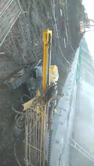 Plataforma de perforación hidráulica del ancla de la cantera de roca G140yf