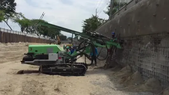 Taladro DTH con anclaje de roca para plataforma de perforación con anclaje de 6 pulgadas